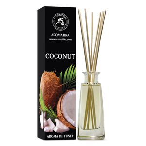 Difusor de Aromas Aromatika Coconut de 100 ml con Aroma Tropical Exótico y Fragancia Duradera para Habitaciones - Product Image 1