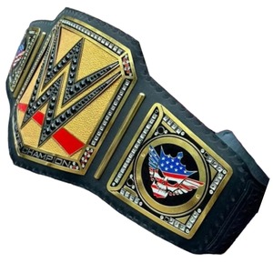 Cintura all'ingrosso da campionato <span class=keywords><strong>in</strong></span> oro con cintura <span class=keywords><strong>in</strong></span> metallo di lusso personalizzabile con fibbia <span class=keywords><strong>in</strong></span> Pvc regolabile cintura da boxe per Wrestling - Product Image 2