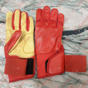 Guantes de Béisbol Profesionales, Duraderos, Ligeros, con Correa de Cuero Suave y Puño Largo, con Etiqueta y Logotipo Personalizados - Product Image 5