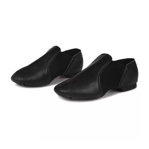 Bottes de jazz classiques personnalisées, chaussures de danse à semelle fendue en cuir de vachette véritable, bottes de danse jazz confortables et souples - Product Image 4