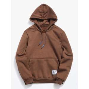 Capuches bleu ciel véritable qualité couleur unie sweats à capuche hommes décontracté bureau à capuche pour les hivers qualité supérieure sweats à capuche prix Offre Spéciale - Product Image 5