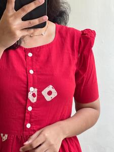 Vestido largo acampanado largo con estampado étnico elegante de inspiración vintage, vestido floral de verano con volantes y mangas cortas abullonadas - Product Image 5