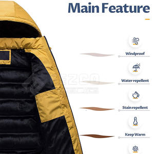 Meilleure vente Veste matelassée surdimensionnée pour homme Dernière conception Veste matelassée pour homme pas chère Veste matelassée pour homme sur mesure - Product Image 3