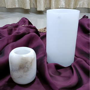 Portavelas de ónix blanco de lujo, fábrica India al por mayor, diseño personalizado para decoración festiva, Venta caliente, precios competitivos - Product Image 3