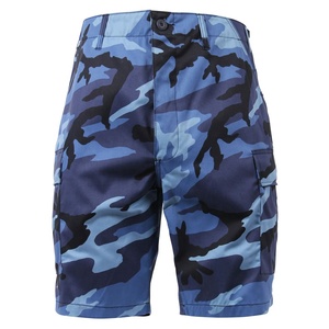 Pantalones Cortos Cargo Sólidos de Estilo Urbano, Servicio OEM Personalizado, Pantalones Cortos Casuales de Lona con Bolsillos para Hombre - Product Image 4