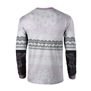 OEM/ODM 100% Cotton <b>Men's</b> Long Sleeve Crew Neck T-<b>Shirt</b> Casual Wear with Custom Logo Factory Wholesale - Product Image 3