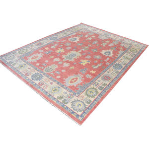 Tapis luxueux moderne Oushak en laine nouée à la main, à motifs floraux, antidérapant, à poils moyens, de qualité supérieure, fait à la main, ensemble de tapis pour salon - Product Image 5