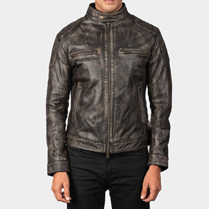 Diamond Style Lambskin Leather <b>Jacket</b> Men 2025 Most Selling Premium Leather Cafe <b>Racer</b> Hot Vintage Look <b>jacket</b> for men - Product Image 2