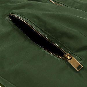 Vestes pour hommes sur mesure, grande taille, mode, et tendance décontractée d'automne, vestes bomber zippées surdimensionnées pour hommes - Product Image 3