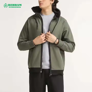 High Quality New Fashion Unisex Zipper Hoodies <b>Sweatshirt</b> 2026 Casual Winter 100% Cotton Breathable Quick Dry - Product Image 6
