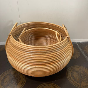 Más Vendido 2023 Combo de 2 Piezas de Cestas de Ratán para Almacenamiento y Organización del Hogar, Ideal para su Cocina - Product Image 1