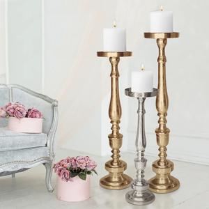 New Look Luxury Home Decore Candlestick Vintage Design Metal <b>Candle</b> Holder Royal Wedding Decorative Handmade <b>Candles</b> - Product Image 5