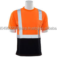 Camiseta Polo de Trabajo de Alta Visibilidad para Hombre, de Secado Rápido, de Dos Tonos, con Reflectante, Antiestática, Transpirable e Impermeable para Verano - Product Image 4