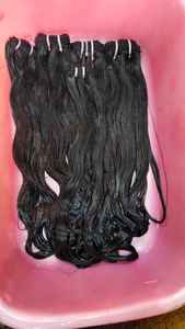 Paquetes de cabello humano de estilo Yaki sedoso suave alineado con cutícula de vendedores de cabello indio Virgen sin procesar de 100g - Product Image 6