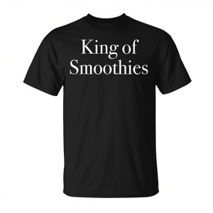 T-shirt promotionnel King of Smoothies : Boisson santé et smoothie vert - Catégorie - Product Image 2