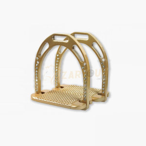 Estribos occidentales de acero inoxidable de alta calidad para jinetes de carreras logotipo personalizado mejor venta con cristales de características de alta seguridad - Product Image 3