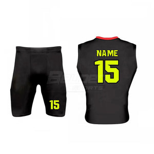 Bajo MOQ Nuevo diseño 7V7 Uniforme Uso al aire libre Transpirable Ropa deportiva de secado rápido 7V7 Uniforme para adultos - Product Image 2
