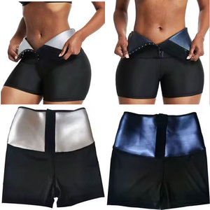 Leggings de sport pour femmes, motif uni, avec revêtement nano, pour yoga et fitness, avec gaine amincissante pour brûler la graisse abdominale et favoriser la perte de poids – Grande Vente - Product Image 2