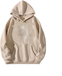 BD Venta al por mayor Sudaderas con capucha de moda informal para hombres Sudaderas de manga larga gruesas de alta calidad Logotipo frontal Patrón sólido para el verano - Product Image 2