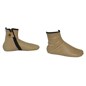 Calcetines de cuero genuino puro al por mayor con cremallera y zapatilla con logotipo personalizado de excelente calidad - Product Image 6