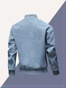 New High Quality <b>Sheep</b> <b>Skin</b> <b>Jacket</b> Men 2026 Fashion Stand Collar Front Logo Customizable Color Winter Windproof Waterproof All - Product Image 6