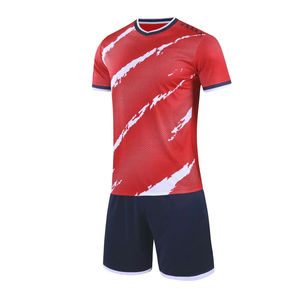 Uniformes de Fútbol Personalizados al por Mayor, Fabricante OEM, Proveedor de Conjuntos de Camiseta y Pantalones Cortos de Fútbol, Marca Privada, Producción en Masa - Product Image 1
