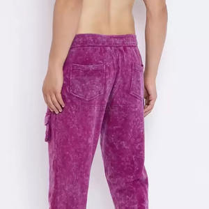 New Arrival Lightweight Comfortable Men Acid Wash <b>Trousers</b> Hot Sale Unique Design Men Acid Wash <b>Trousers</b> - Product Image 4