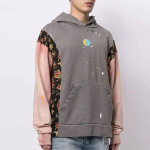 เสื้อมีฮู้ดสำหรับผู้ชายเสื้อมีฮู้ดสำหรับผู้หญิงดีไซน์สีไม่เหมือนใครงาน OEM - Product Image 3