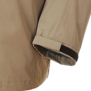 Veste coupe-vent coupe-vent en similicuir kaki en cuir PU personnalisé pour femmes manteau de rue grande taille avec capuche pour l'hiver - Product Image 3