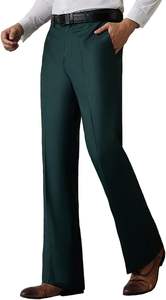 Pantalon habillé décontracté pour homme ajustable avec tissu doux de haute qualité respirant léger coupe régulière - Product Image 4