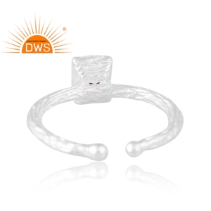 แหวนโกเมนปรับได้ทำจากเงินแท้ปรับได้ดีไซน์ล่าสุด - Product Image 4