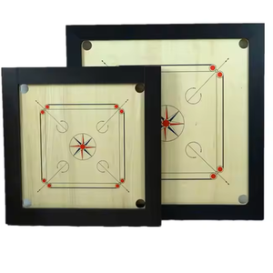 Professional Tournament Full-Size <b>Carrom</b> <b>Board</b> Wood Plywood with Wooden Coin and Striker for Sports & Entertainment - Product Image 2