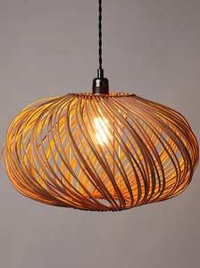 Lampe suspendue décorative en métal mettant en valeur l'artisanat artistique pour un éclairage intérieur luxueux et des accents de maison élégants - Product Image 5