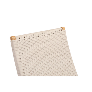 Sillón de hotel Estilo moderno Marco de madera de teca Color natural para muebles de exterior - Product Image 6