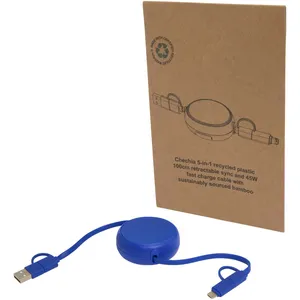 Alasia 5 in 1 Cavo USB Ecologico Sostenibile Promozionale - Product Image 4