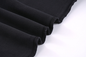 เสื้อยืดสไตล์วินเทจสำหรับผู้ชายผ้าบาติกหนาหนา300 GSM พิมพ์ลายสไตล์ลำลองแบบถักทอ - Product Image 5