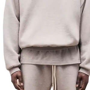 Sudadera con Capucha Extra Grande de Algodón Grueso de Alta Calidad, Lisa, sin Cordones, sin Logotipo, Talla Grande para Hombre - Product Image 5