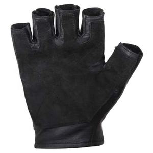 Gants en cuir tactiques rembourrés sans doigts personnalisés - Product Image 3