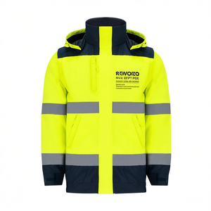 Parka de Alta Visibilidad Rauric Personalizada para Seguridad y Equipo de Supervivencia - Product Image 2