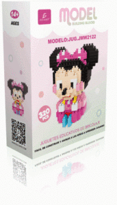 Minnie Mouse Micro Block <b>Building</b> Blocks Toy ABS Plastic Construction Set for Girls 5-7 Years Architecture-Themed <b>Model</b> - Product Image 4