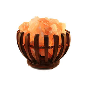 Lampe à Bouquet en Pierre de Sel de l'Himalaya avec Cordon de Variateur pour Décoration Intérieure, Spa, Sauna et Espaces Bien-être - Product Image 4
