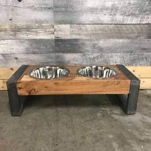 Tazón de comida para perros ecológico de acero inoxidable pulido de lujo con diseño ventajoso tamaño personalizado de la más alta calidad - Product Image 5