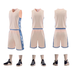 Uniforme de Baloncesto de Manga Corta Transpirable de Secado Rápido a Precio Económico Directo de Fábrica con Logotipo Personalizado Impreso en Tallas Personalizables - Product Image 1