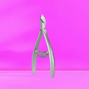 Pince à cuticules professionnelle 3PRO Super 30 3mm en acier inoxydable 48-51 HRC, lames inclinées, 41g, désinfectante pour MANICURE - Product Image 2