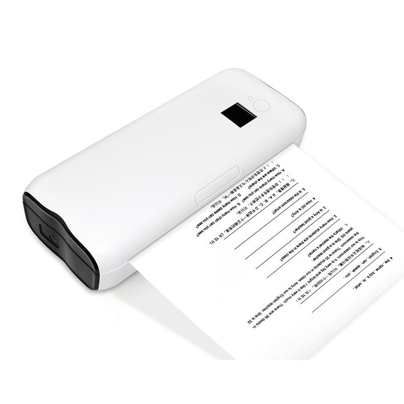 HZTZ Portable Wireless A4 Thermal Printer High-Speed Compatible