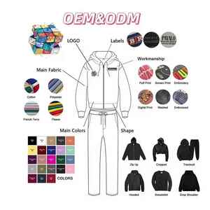Manufacturer Rhinestone <b>Leopard</b> <b>Print</b> Men's <b>Hoodie</b> Custom Heavyweight Vintage Distressed Zip up 100% Cotton <b>Hoodie</b> - Product Image 2