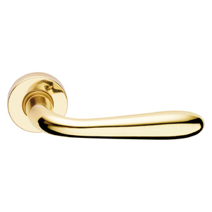 Maniglia per Porta Rotonda 'Drop' Sx - Cromata Lucida - Product Image 1