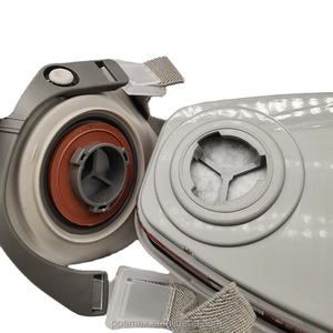 Respirador Industrial Reutilizable de Media Cara, Antipolvo, Formaldehído, Vapor Orgánico, para <span class=keywords><strong>Soldadura</strong></span>, Pintura y Pulverización - Product Image 6