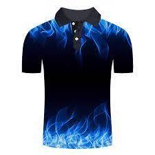 Nouveauté 2023 Polyester Soft Feeling Top Mans T-Shirt personnalisé Tarifs de gros Personnaliser T-shirts pour hommes en couleur bleue - Product Image 5