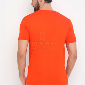 เสื้อทีเชิ้ตสำหรับผู้ชายผ้าคอตตอน100% ตัดขอบเสื้อแนวสตรีทพิมพ์ลายโลโก้ตามสั่ง - Product Image 2